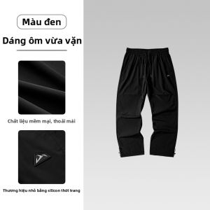 HLA | Quần Cargo Dây Đai Co Giãn Phong Cách Thư Thuận