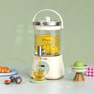 [Phích cắm dẹt] Little pumpkin |  Bình Pha Trà Đa Năng Giữ Ấm Dung Tích Lớn 