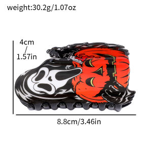Halloween ghost and pumpkin hair claws multi-functional hair accessories