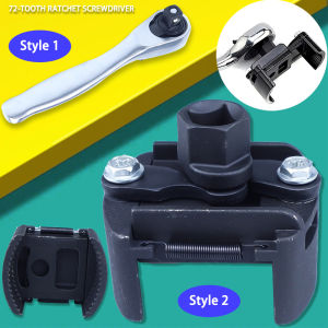 Adjustable Oil Filter Wrench Dual-Claw Reversible Mechanism Filter Wrenches Remover Steel Fuel Cast Two-Claw Disassembly Tools