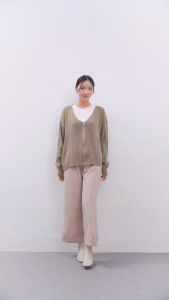 Vintage House Jane Cardigan (Cardigan Rajut Kancing Dua Korean Style)