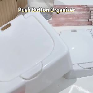 Hộp Đựng Đồ Trang Điểm Mini Kaniu Hộp Nhựa Chống Bụi Để Bàn Có Nắp Hộp Đựng Bông Tẩy Trang Và Dụng Cụ Làm Đẹp