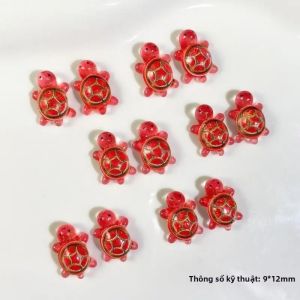 WHPHous | 50 Chiếc Tượng Rùa Nhỏ Bằng Nhựa Nhiều Màu Sắc Đồ Trang Trí Đa Năng Mô Hình Rùa Nhỏ Để Trang Trí Tiểu Cảnh Vườn Cổ Tích Tự Làm
