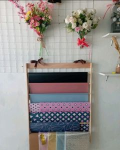 Rak Kertas Celo / Rak Kertas Wrapping / Rak Kertas Buket / Rak Multyfungsi 6 KISI
