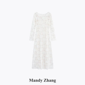Intricate Carving French Lace Dress