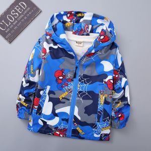 Boys Spring Autumn Winter Jacket 2025 Fashionable Lightweight Polyester Fiber Coat for Children And Boys Trendy Brand