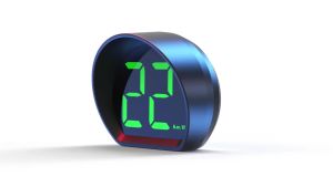 RYSJM | Car GPS Speedometer X3 HUD Head Up Display Digital Speed Meter KMH Plug and Play Green Backlight For All Car Truck Accessories