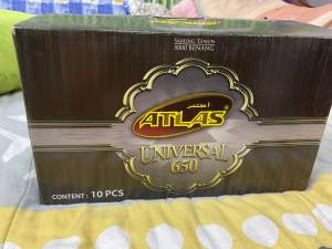 Kain pelikat atlas universal 650 benang 5000 ( 10 helai )