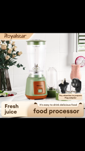 Royalstar Portable USB Blender Small and medium Rechargeable Juicer Cup Baby Food & Smoothies