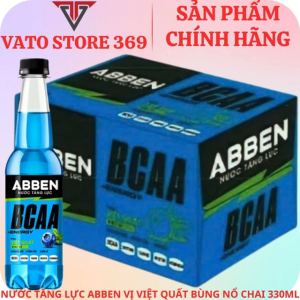 Nước tăng lực ABBEN vị việt quất bùng nổ chai 330ml