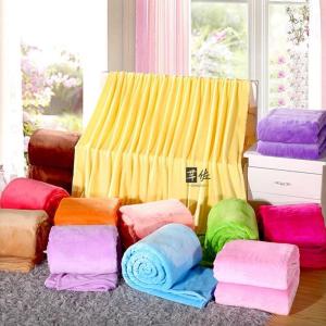 Thick Coral Fleece Blanket Winter Student Dormitory Nap Cover Single Double Bed Womens Style Flannel Soft Polyester Fiber