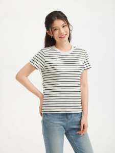 Hotwind | Basic Straight Short Sleeve T-shirt