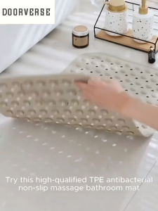 Bathroom Mat PVC 40x100cm/Anti Slip Bathtub Mat/ Mat Keset Kamar Mandi Dengan Cangkir Hisap Memperpanjang