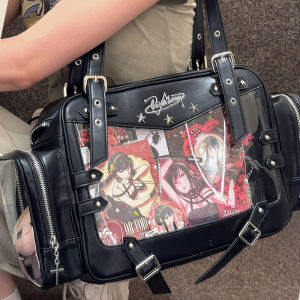 Electric Wave Museum Star Resonance Pain Pack Large Quantity Neutral Style Cool Cotton Doll Bag Fashionable Trendy Soft Leather
