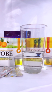 Viên Sủi Tiêu Hóa FOBE - Hỗ Trợ Tiêu Hóa Giảm Đầy Hơi Ăn Không Tiêu Chướng Bụng - Hộp 20 Viên