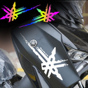 For YAMAHA Nmax 155 Motocycle Head Logo Decorative Reflective Sticker Motor Body Waterproof Decal Nmax Scratches Cover Vinyl Sticker Motocycle Accessories