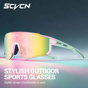 SCVCN Sports Sunglasses Men Women  Bike Cycling Glasses Windproof UV400 Outdoor Riding Eyewear Fishing Windproof Goggles