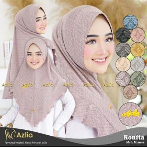 konita azlia jilbab instan harian daily kerudung bergo premium