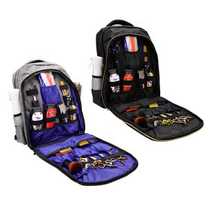 Wall Hairdressing Tools Backpack & Barbershop Oil Head Push Clipper: Stylist Exclusive Multi-functional Storage Bag