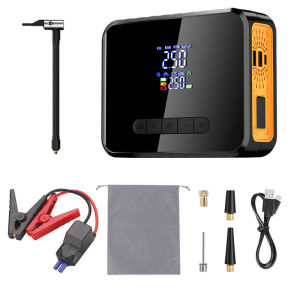 Portable car air pump car emergency power supply smart and convenient all-in-one device for jump-starting vehicles