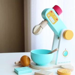 Hands-On Kids Kitchen Helper Set: Realistic Play Food & Interactive Cooking Toys for Imaginative Pretend Play Fun Wooden Toys