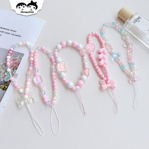 COD Gantungan HP Aesthetic Lanyard Tali Gantung Tas Headset Manik Manik Cantik Korea KEY20