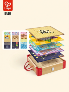 Hape | 22-in-1 Classic Kids Board Game Set