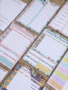 Meal Planning Pad Grocery List Notepad 52 Sheets Weekly Meal Planner Hanging Food Menu Planner for Daily Weekly Schedule Plan
