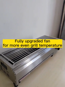 JD JINDIN Heavy duty gas grill Commercial Stainless Steel Gas Grill Portable camping smokeless grill