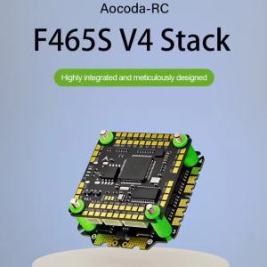 Aocoda RC F465S V4 Stack 65A ESC 4 Trong 1 30x30mm Với ICM42688P Dành Cho Máy Bay Không Người Lái Đua FPV Tương Thích Với F405 V4 FC