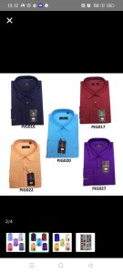 KEMEJA POLOS PRIA LENGAN PANJANG