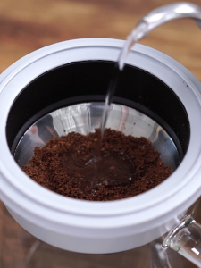 Po:Hand Drip Coffee Mug w/304 Stainless Steel Coffee Dripper/Filter