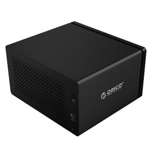 ORICO NS Series 5 Bay 3.5 USB3.0แท่นอุปกรณ์เชื่อมต่อฮาร์ดดิส5Gbps เคส HDD พร้อมอะแดปเตอร์ไฟ78W กล่อง HDD อลูมิเนียม