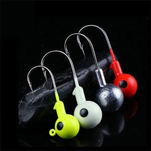 43ชิ้น2กรัม-10กรัมกลั่นสีสีตะขอตะกั่วด้วยตาทาสีตะขอตะกั่วชุดตะขอ