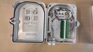 LINK UFH3113 กล่องพักสาย กระจายสายไฟเบอร์ แบบตู้มีกุญแจล็อค ของแท้