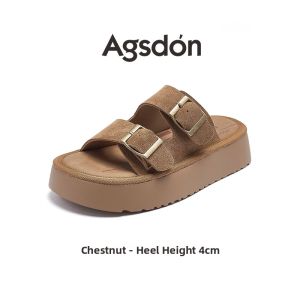 Elevating Soft Sole Slip-On Sandals