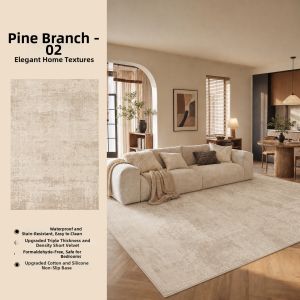 AOVOC | French Cream New Style Waterproof Stain Resistant Carpet