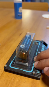 keychain blister screw type- toy not included