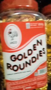 Coklat Coin Roundies 700 gr jar | Coklat koin toples coklat ayam jago roundies golden roundies