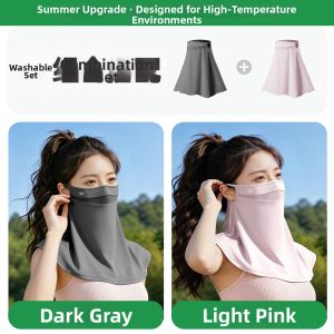 WANBAOLV | UV Protection Neck Cover Summer Breathable Face Mask