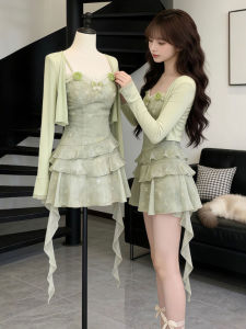 CHANGTONG | Elegant French Style Matching Outfit Two-piece Set
