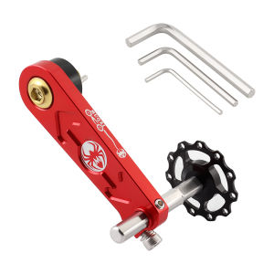 MUQZI | MUQZI Single Speed Chain Tensioner MTB Bicycle Adjustable Chain Tensioner For M10 Rear Derailleur Hanger