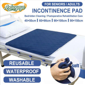 Aoduoyaya  Waterproof Bed Pad Washable Incontinence Bed Pad Reusable Changing Pad Sheet Urine Mat Infant Adult Nursing