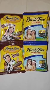 Authentic BIRCH TREE Fortified Milk Drink - 8pcs (Original - 33g Chocolate - 29g)
