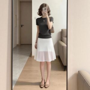 CHANGTONG | Chic Stylish Korean Two-Piece Dress Set