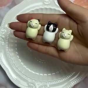 13Pcs cartoon cat refrigerator magnets decorative refrigerator magnets kitchen and home decor