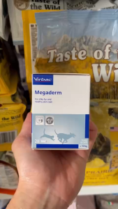 (hộp nguyên 28 gói) Virbac megaderm dưỡng dalông