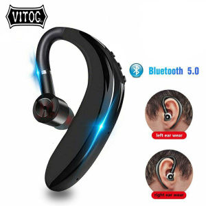 VITOG Bluetooth wireless Earphone Business hands-free call headset with microphone noise reduction earbuds sports headphone For iPhone