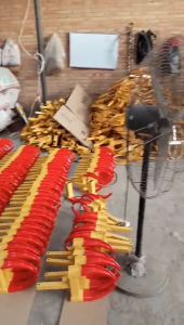 Braun Mall-ที่ล็อคล้อรถยนต์ ที่ล็อคล้อ กุญแจล็อคล้อ แบบพกพา ป้องกันขโมย กันรถหาย แบบตำรวจ ล็อคล้อกันขโมย สินค้าพร้อมส่งในไทย