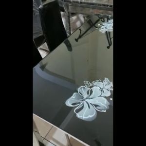 (FREE ONGKIR) Satu Set Meja Makan dan Kursi Stainless Besi